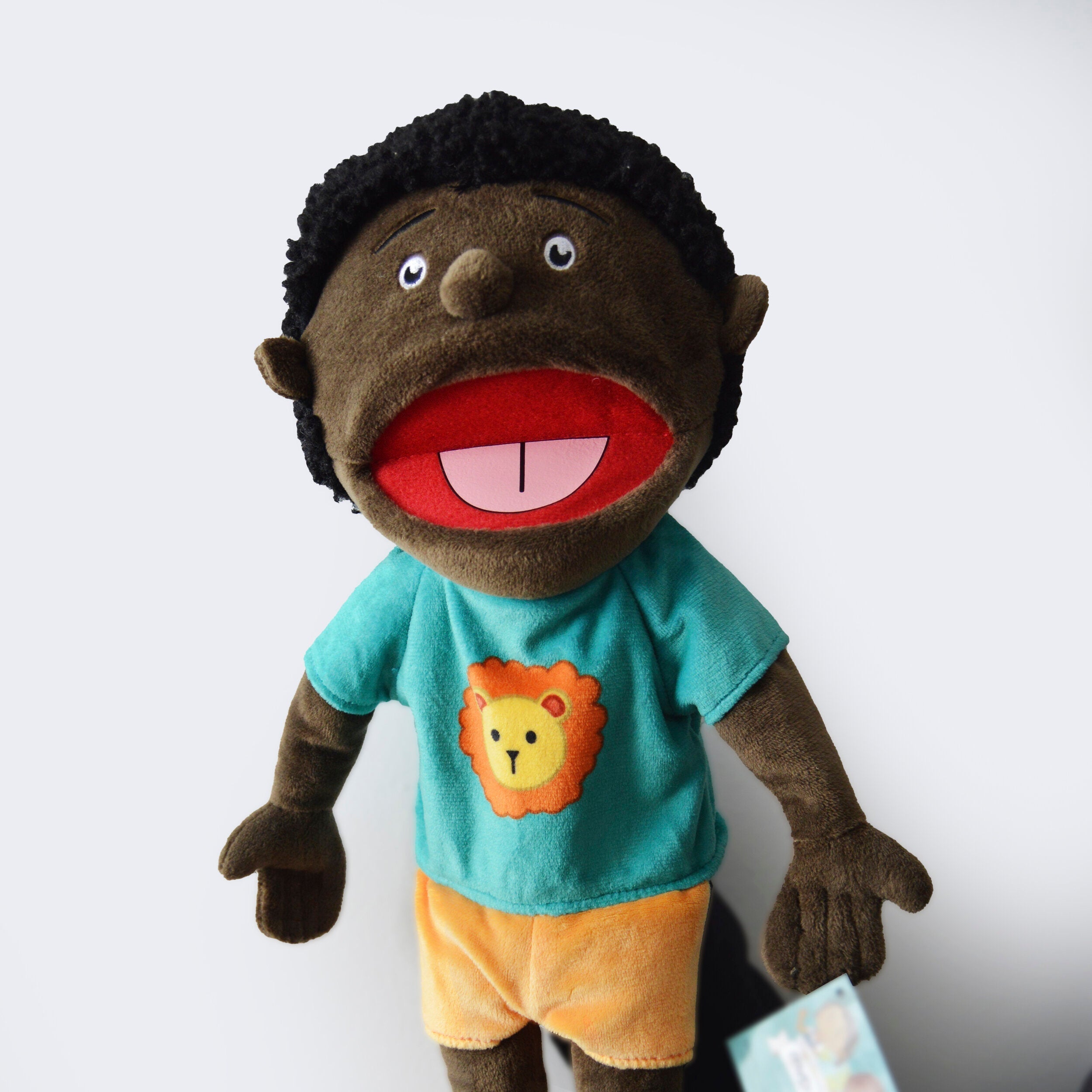Keon's Puppet, Embrace the Joy of Learning with Keon Prepare your child for a journey of imagination, expression, and exemplary sportsmanship with Keon's Puppet! Designed with love and a touch of magic, Keon is here to help little ones explore a world of feelings, adventures, and playful learning. Puppet Specifics Dimensions: 14 inches of huggable, loveable puppet that fits perfectly in little hands, encouraging tactile exploration and motor skill development. Safety First: Adhering to stringent child safet