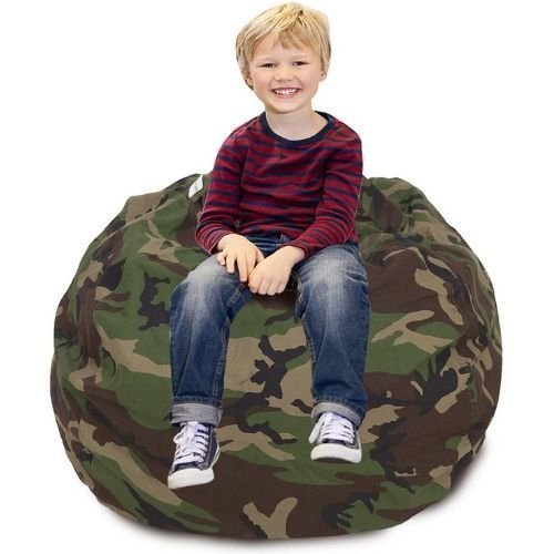Kids Classic Beanbag Indoor Outdoor Camo, Set up the perfect lounging spot for your little soldier with this Army-themed Desert Camouflage Kids Beanbag. Crafted for comfort and durability, this beanbag is not just a seat but also an adventurous addition to any child's room or play area. Key Features: Spacious Design: Generously sized to offer plenty of room for relaxation. Approximate dimensions (flat unfilled bag; dimensions will differ when filled) are 70cm x 70cm x 90cm. High-Quality Fabric: Made with st