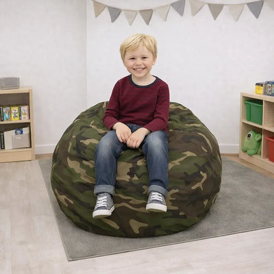Kids Classic Beanbag Indoor Outdoor Camo-Kids Classic Beanbag Indoor Outdoor Camo