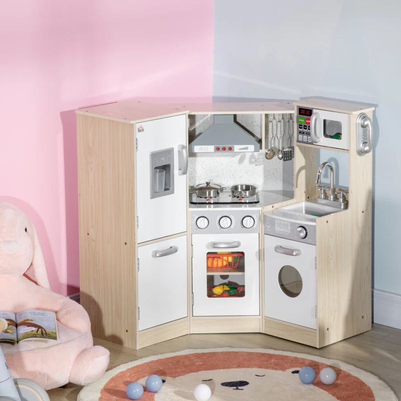 Kids Retro Play Kitchen-Kids Retro Play Kitchen