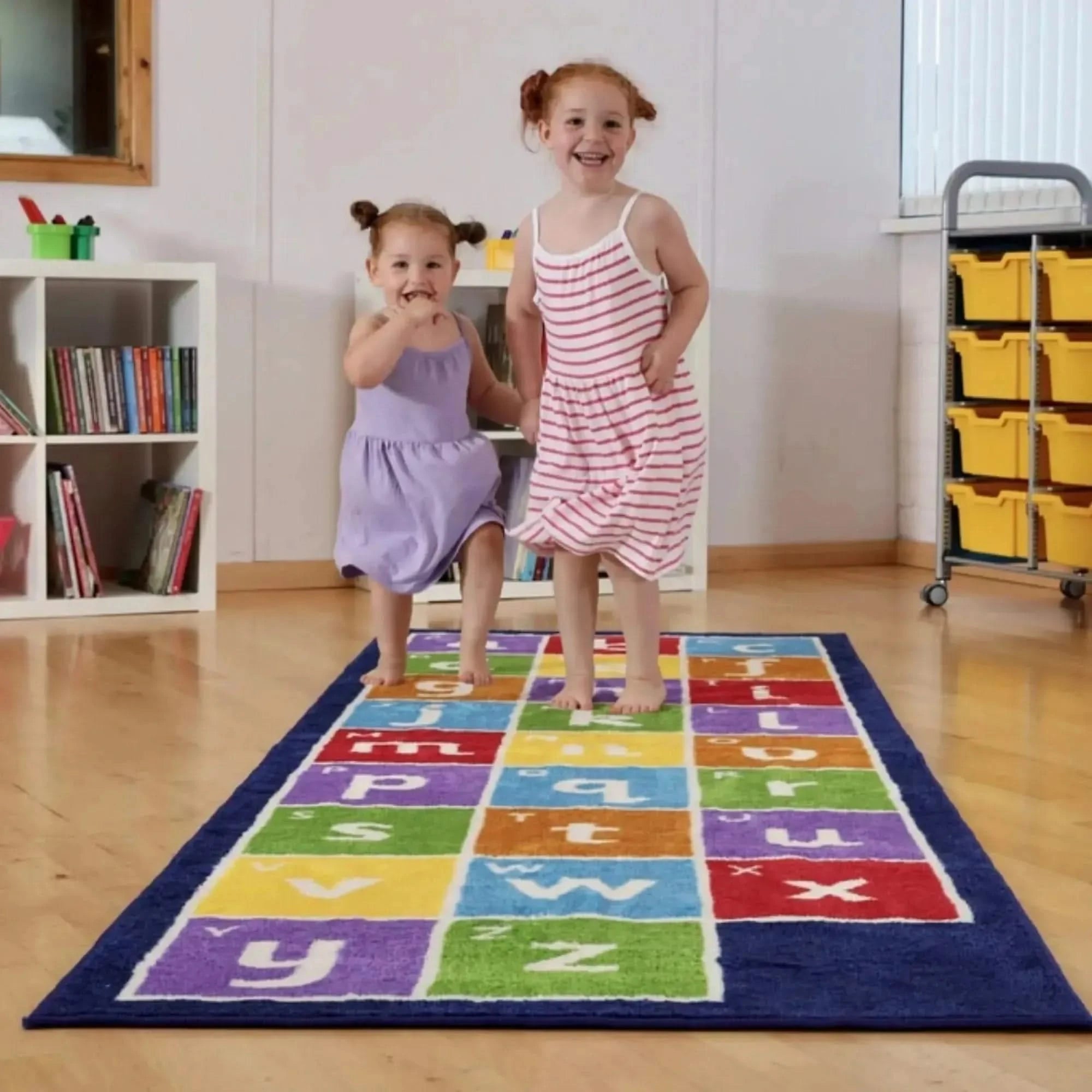 Kinder Alphabet Runner Carpet 3 X 1 Metre-Kinder Alphabet Runner Carpet 3 X 1 Metre