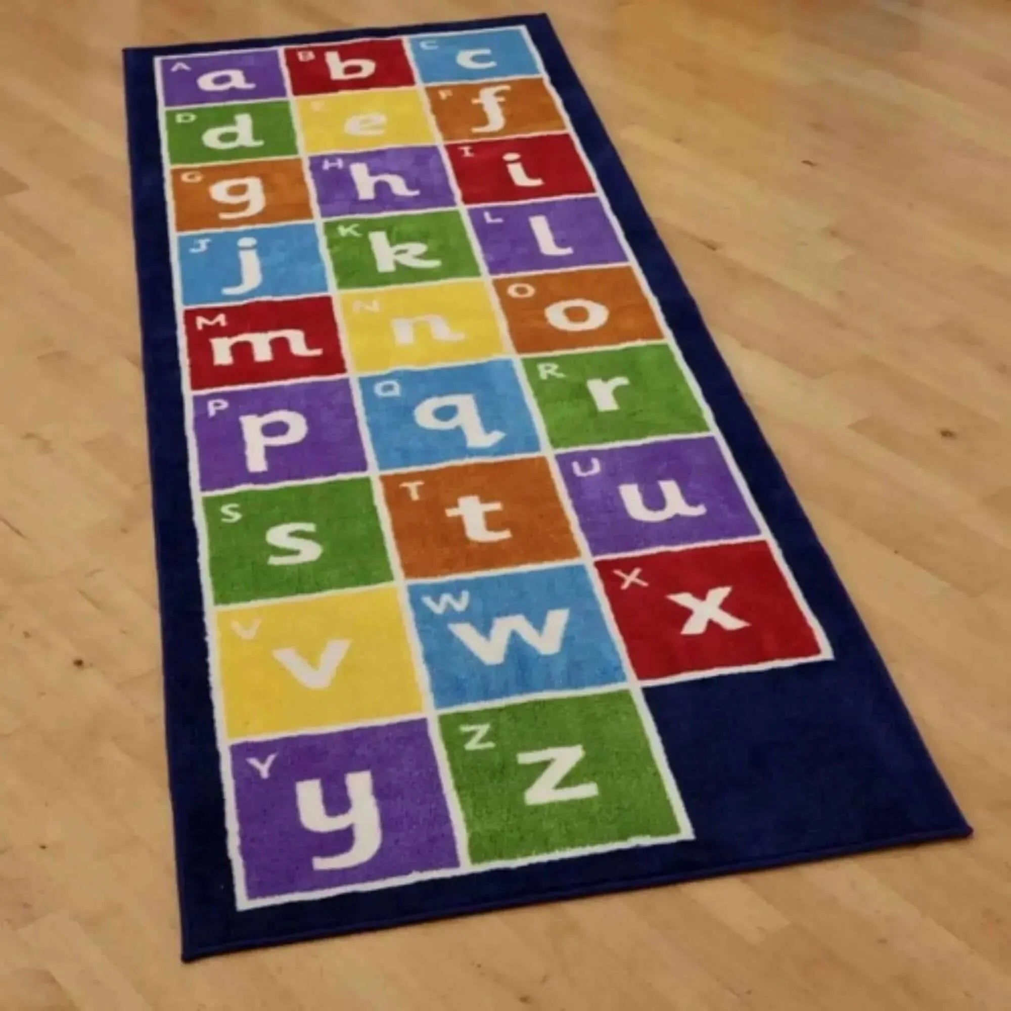Kinder Alphabet Runner Carpet 3 X 1 Metre-Kinder Alphabet Runner Carpet 3 X 1 Metre