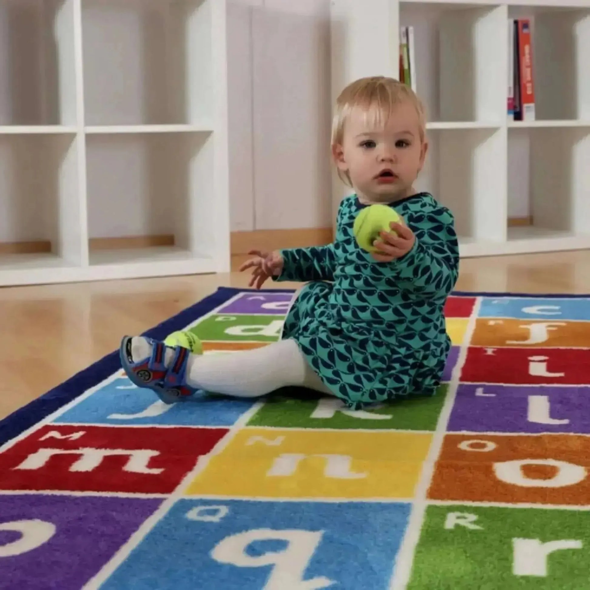 Kinder Alphabet Runner Carpet 3 X 1 Metre-Kinder Alphabet Runner Carpet 3 X 1 Metre