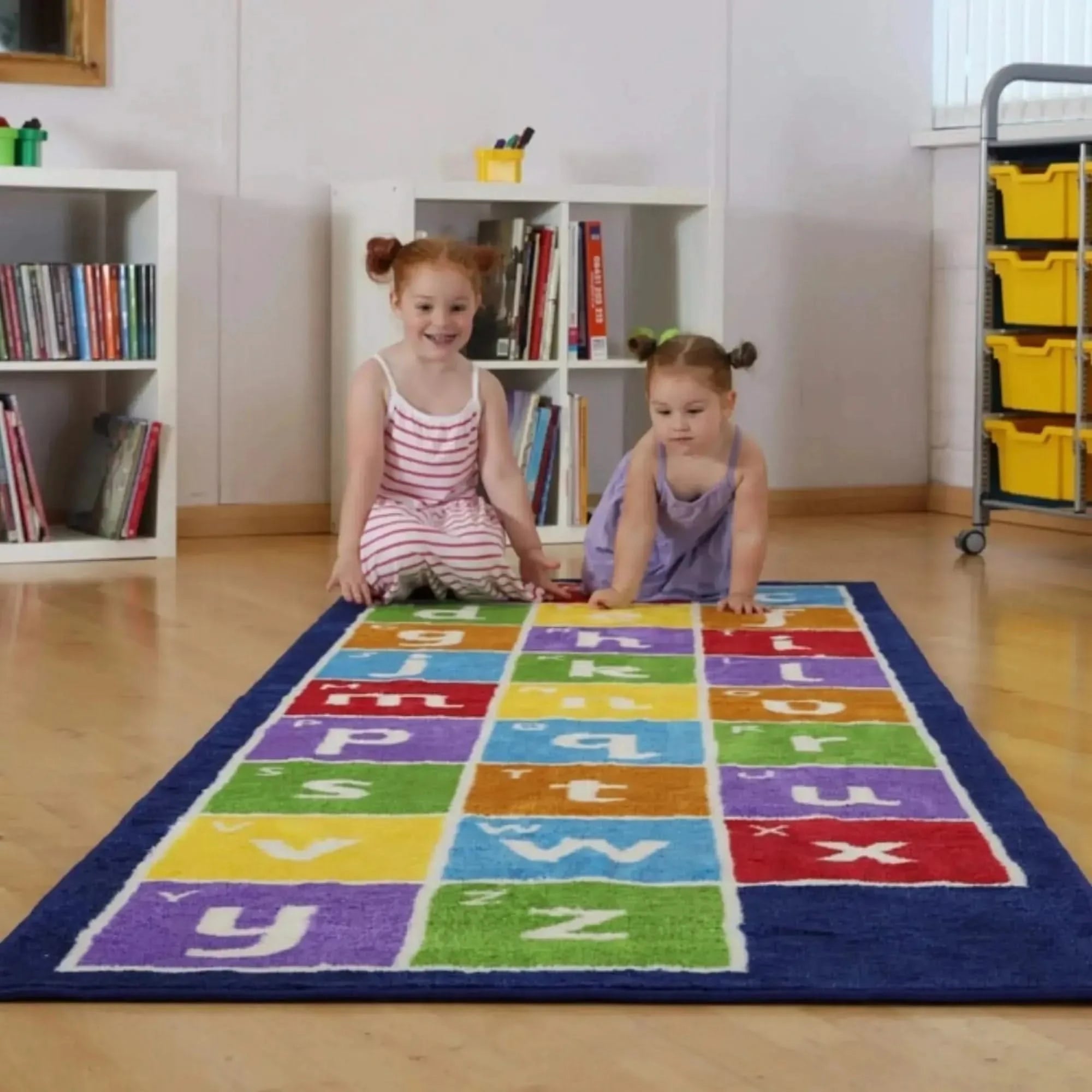Kinder Alphabet Runner Carpet 3 X 1 Metre-Kinder Alphabet Runner Carpet 3 X 1 Metre