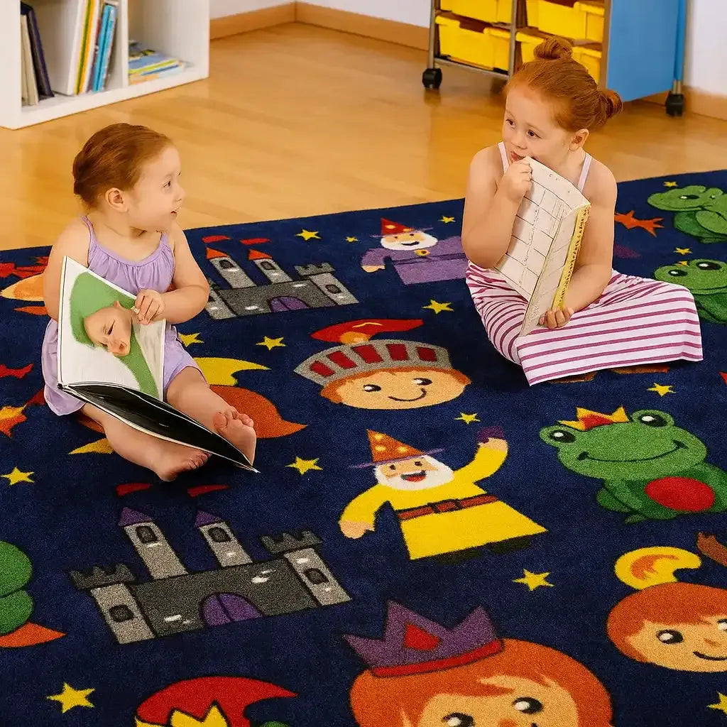 Kinder Story Time Carpet 3 x 3 metre-Kinder Story Time Carpet 3 x 3 metre