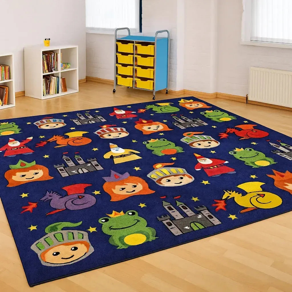 Kinder Story Time Carpet 3 x 3 metre-Kinder Story Time Carpet 3 x 3 metre