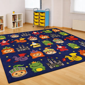 Kinder Story Time Carpet 3 x 3 metre-Kinder Story Time Carpet 3 x 3 metre