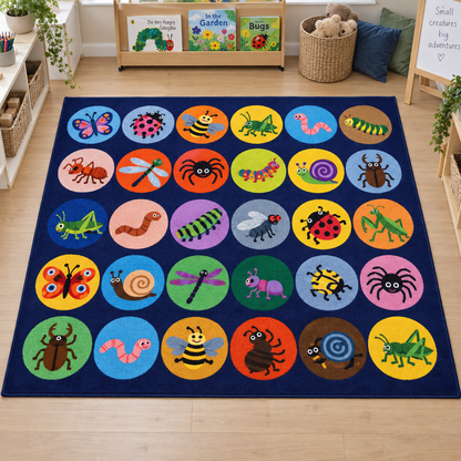 Kinder Mini Beasts Carpet lifestyle image 2 of 8