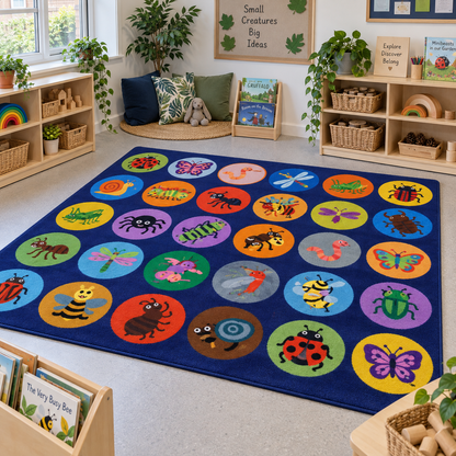 Kinder Mini Beasts Carpet lifestyle image 3 of 8