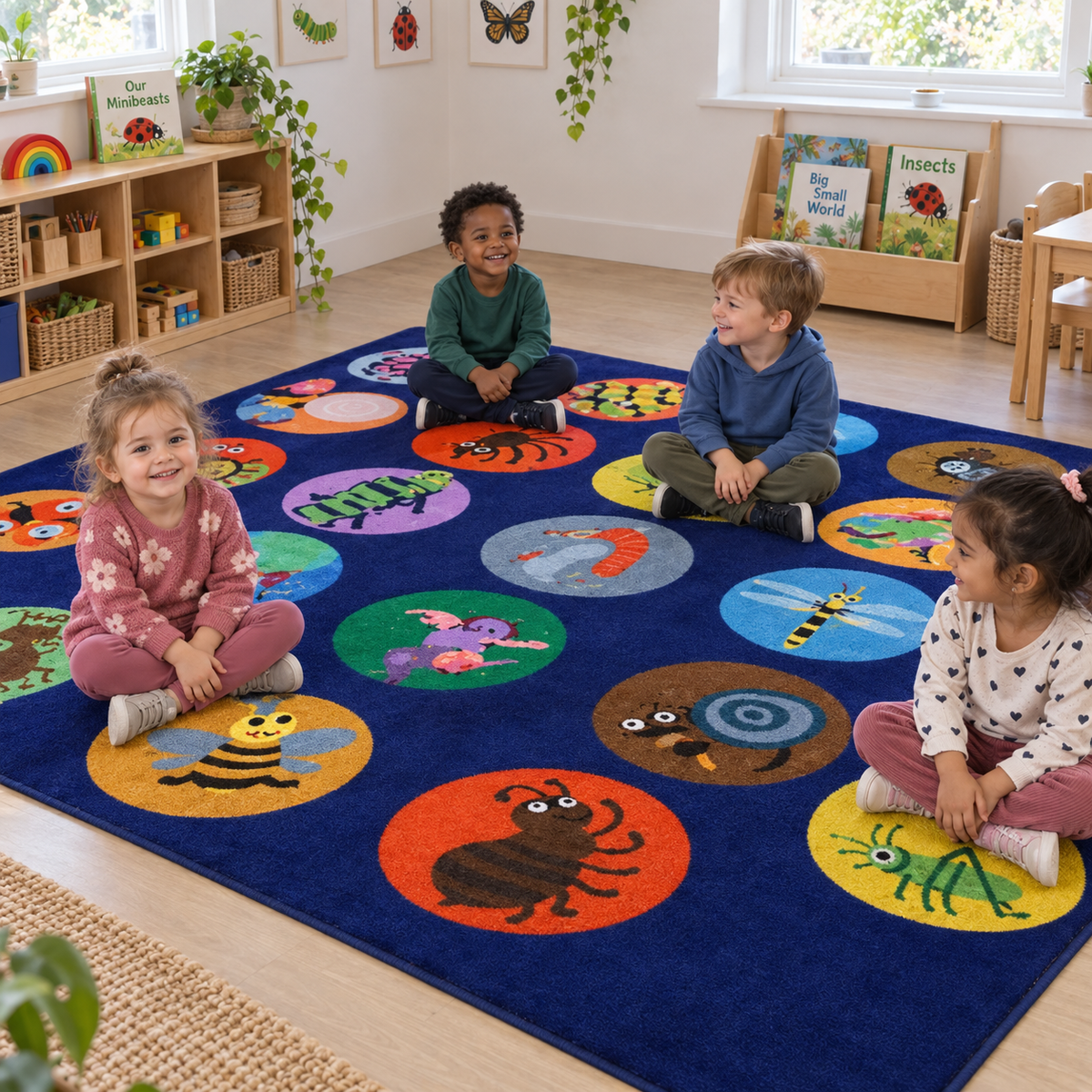 Kinder Mini Beasts Carpet lifestyle image 5 of 8