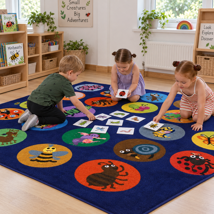 Kinder Mini Beasts Carpet lifestyle image 8 of 8