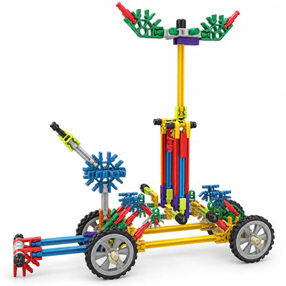 K'NEX Creation Zone 417 Piece 50 Model Building Set-K'NEX Creation Zone 417 Piece 50 Model Building Set