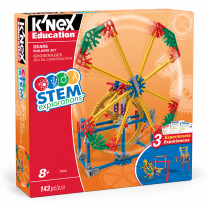 K'NEX Education STEM Explorations Gears Building Set box