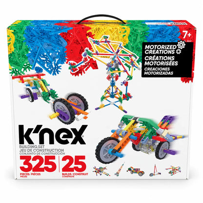 K'NEX Motorised Creations 325 Piece 25 Model box