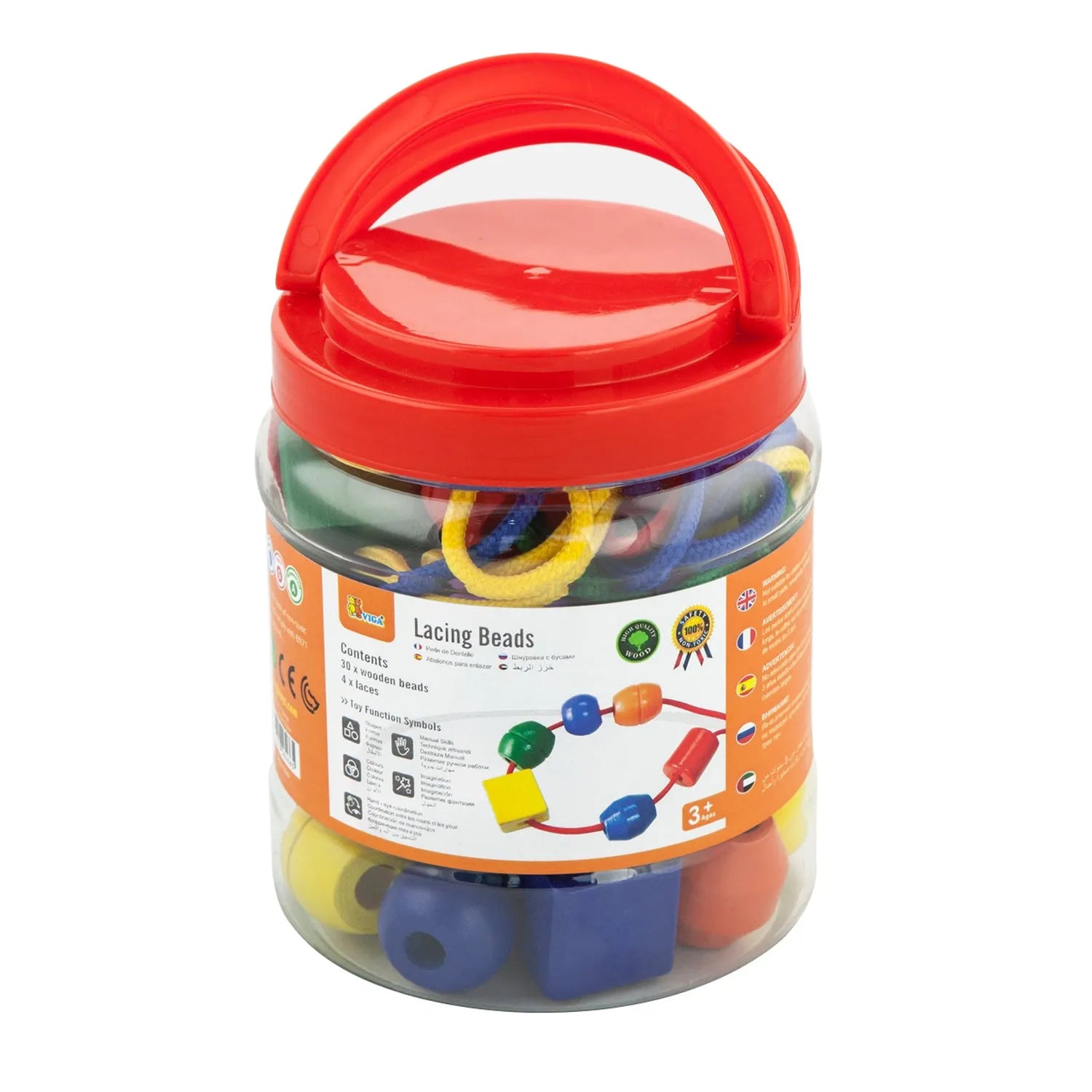 Lacing Beads,threading buttons,Lacing button,fine motor skills toys ...