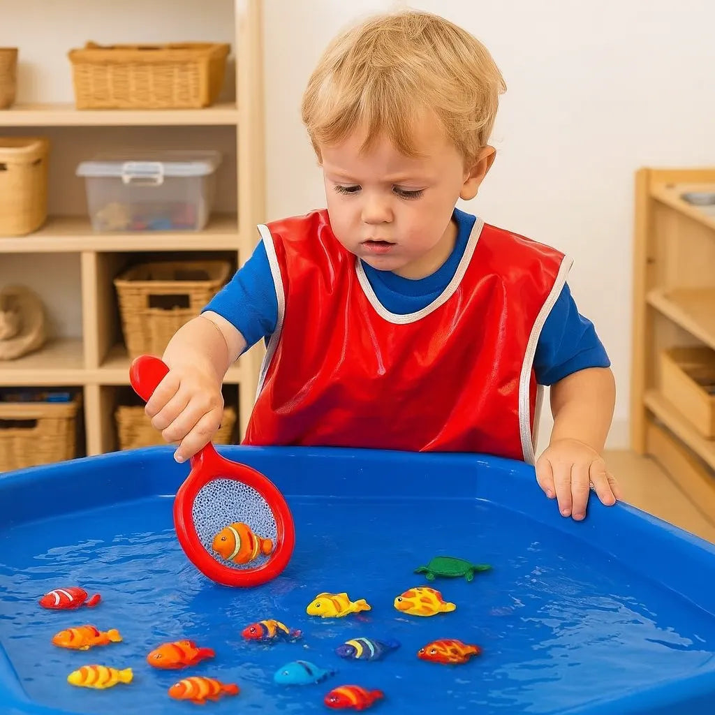 Lakeshore Scoop and Sort Fishing Set,sorting game,fishing toy set ...