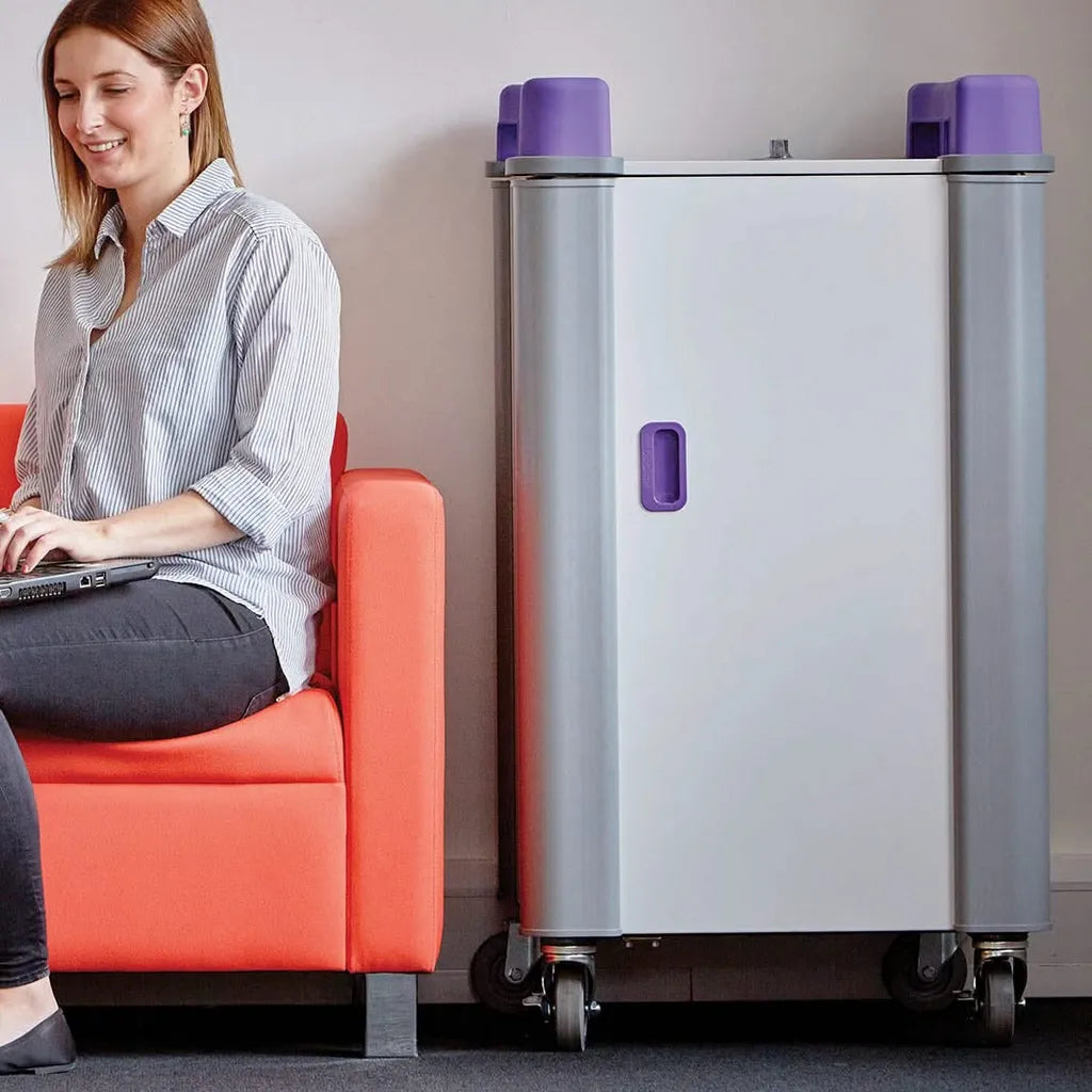 LapCabby 10v Charging Trolley for 10 Laptops/Chromebooks-LapCabby 10v Charging Trolley for 10 Laptops/Chromebooks