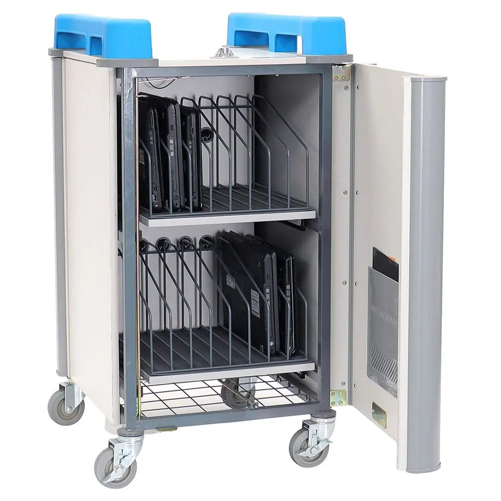 LapCabby 16v Charging Trolley for 16 Laptops/Chromebooks-LapCabby 16v Charging Trolley for 16 Laptops/Chromebooks