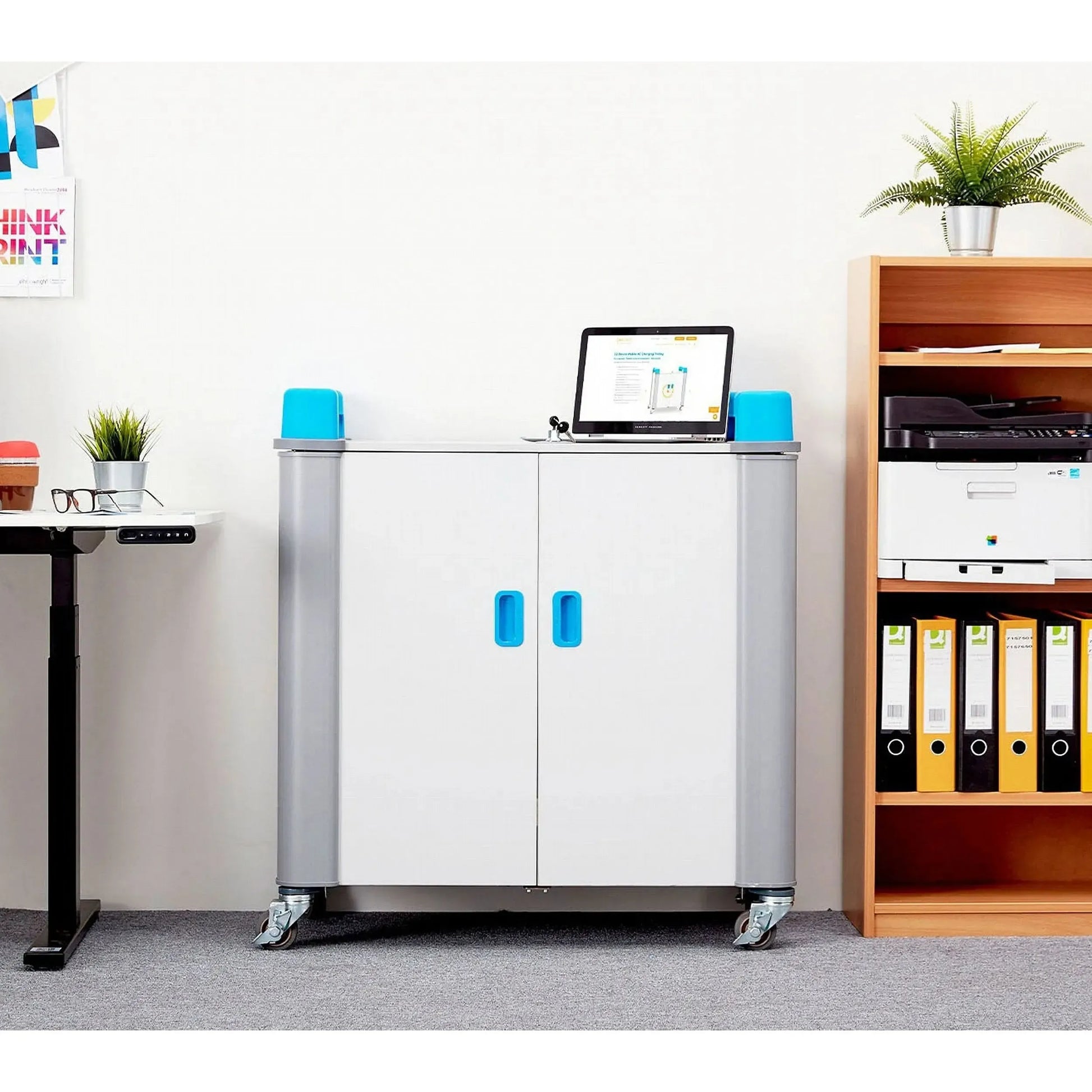 LapCabby 32H Charging Trolley for 32 Laptops/Chromebooks-LapCabby 32H Charging Trolley for 32 Laptops/Chromebooks