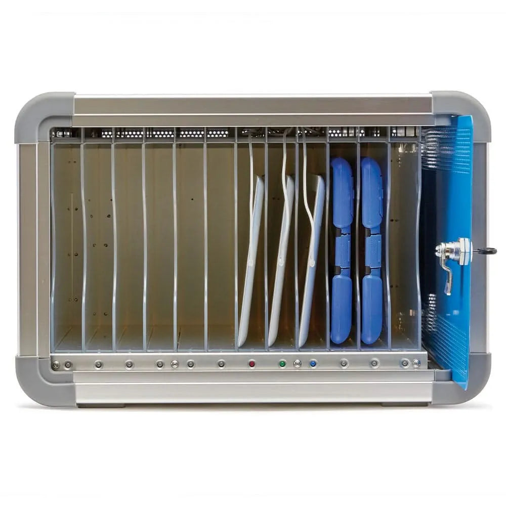 LapCabby DeskCabby 12V Charging Cabinet for 12 Tablets-LapCabby DeskCabby 12V Charging Cabinet for 12 Tablets