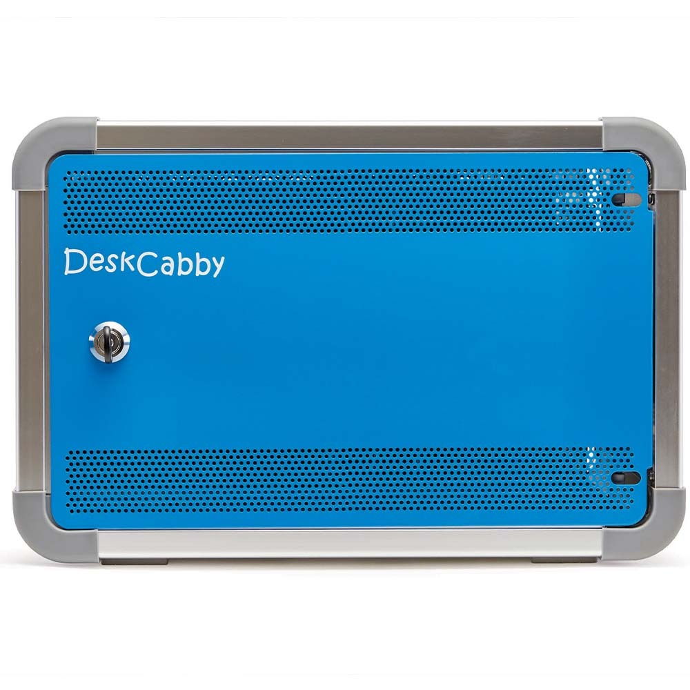LapCabby DeskCabby 12V Charging Cabinet for 12 Tablets, The LapCabby DeskCabby 12V Charging Cabinet for 12 Tablets has been designed for use in primary and secondary schools as well as colleges, universities and libraries. LapCabby solutions slot perfectly into any working space – to deliver classroom and work ready devices and support the digital curriculum & your working needs, every time. Designed to charge and store 12 tablets vertically All 12 tablets will charge at the same time and can be stored secu