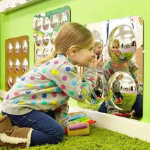 Large 4-Domed Acrylic Mirror Panel-Large 4-Domed Acrylic Mirror Panel