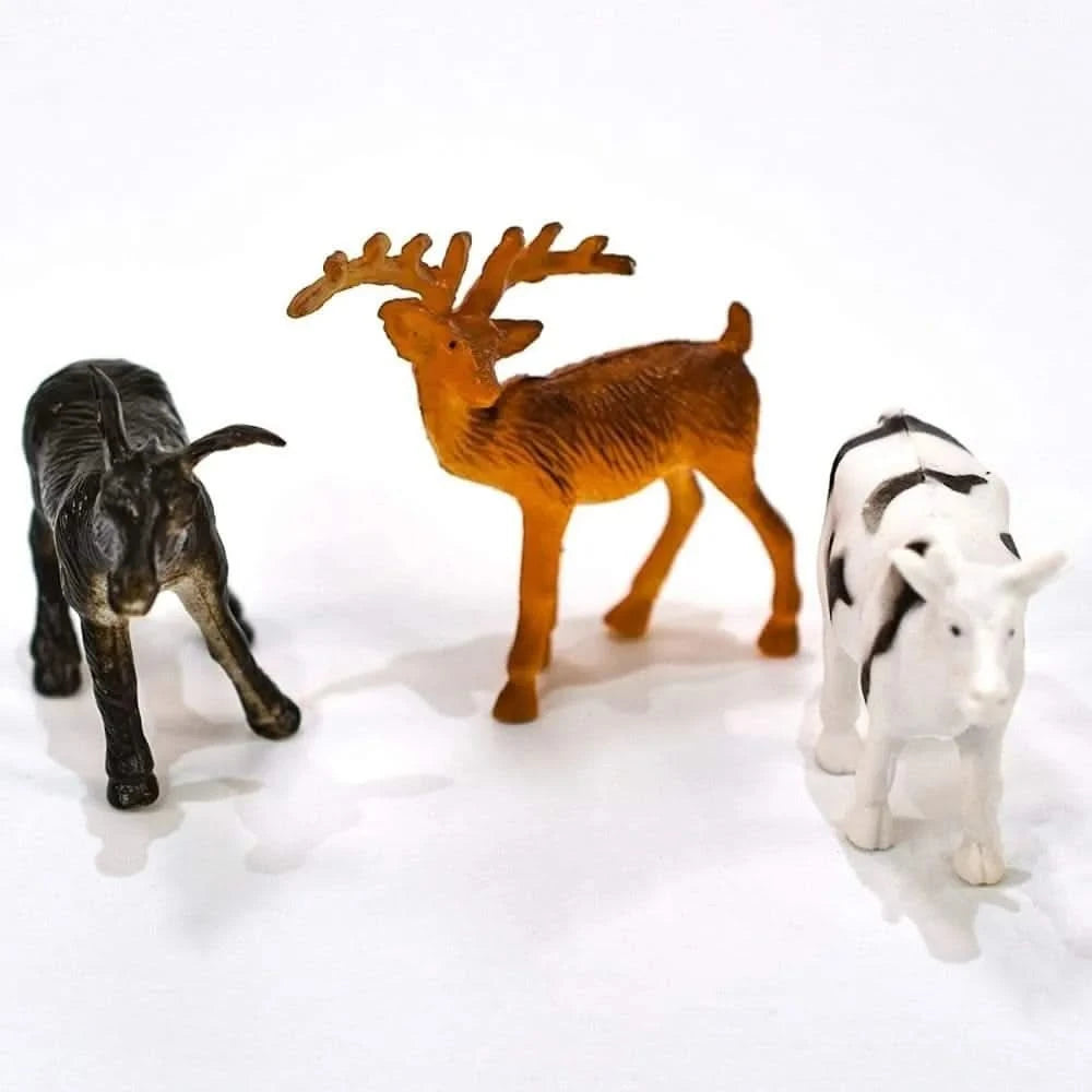 Large Animal Farm Figures and Play Mat-Large Animal Farm Figures and Play Mat