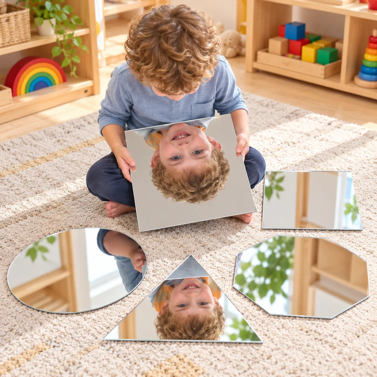 Large Geometric Shape Mirrors-Large Geometric Shape Mirrors