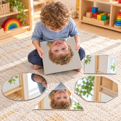 Large Geometric Shape Mirrors-Large Geometric Shape Mirrors
