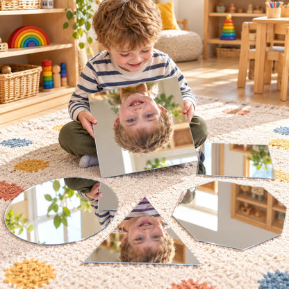 Large Geometric Shape Mirrors-Large Geometric Shape Mirrors