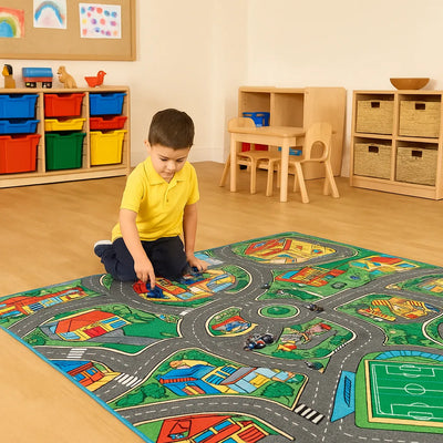 Large Town Roadway Playmat-Large Town Roadway Playmat