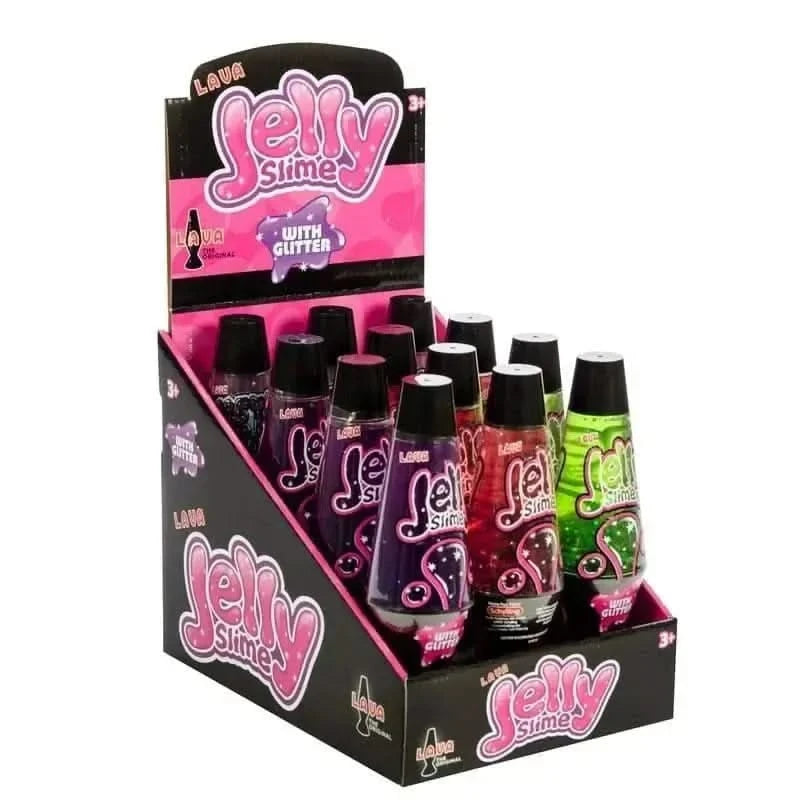 Lava Glitter Jelly Slime-Lava Glitter Jelly Slime