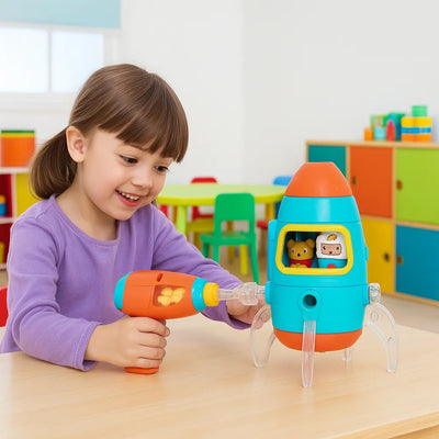 Learning Resources Design & Drill Bolt Buddies Rocket-Learning Resources Design & Drill Bolt Buddies Rocket