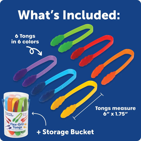 Learning Resources Flex-Grip Tongs-Learning Resources Flex-Grip Tongs