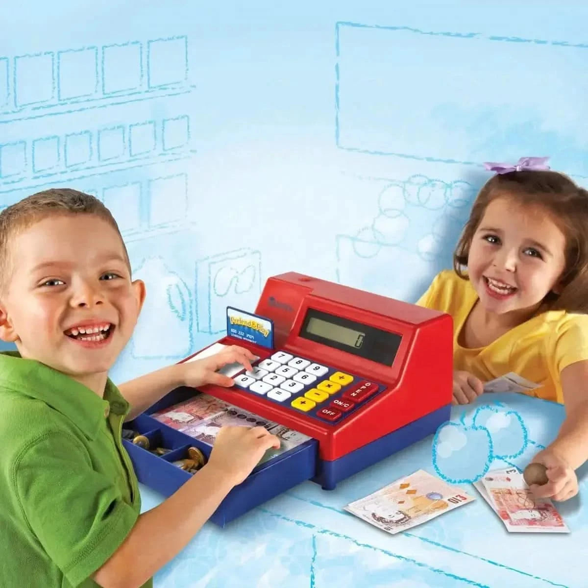 Learning Resources Pretend & Play Cash Register-Learning Resources Pretend & Play Cash Register