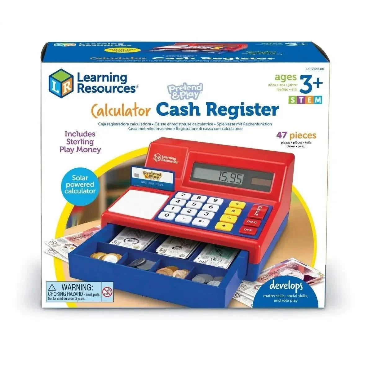 Learning Resources Pretend & Play Cash Register-Learning Resources Pretend & Play Cash Register