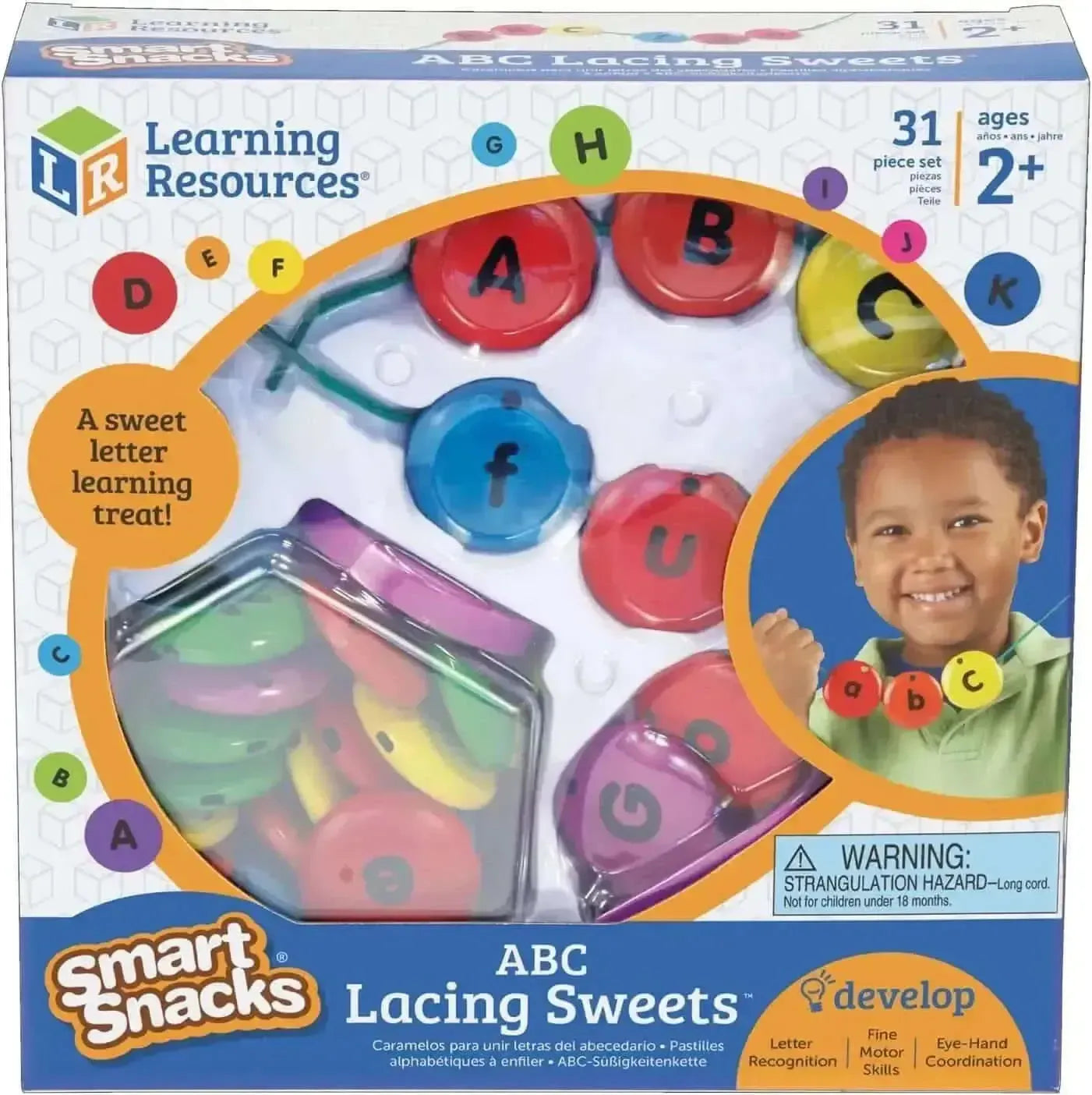 Learning Resources Smart Snacks ABC Lacing Sweets-Learning Resources Smart Snacks ABC Lacing Sweets