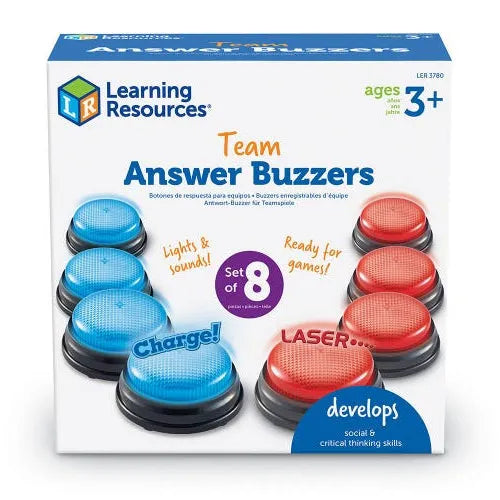 Learning Resources Team Answer Buzzers-Learning Resources Team Answer Buzzers