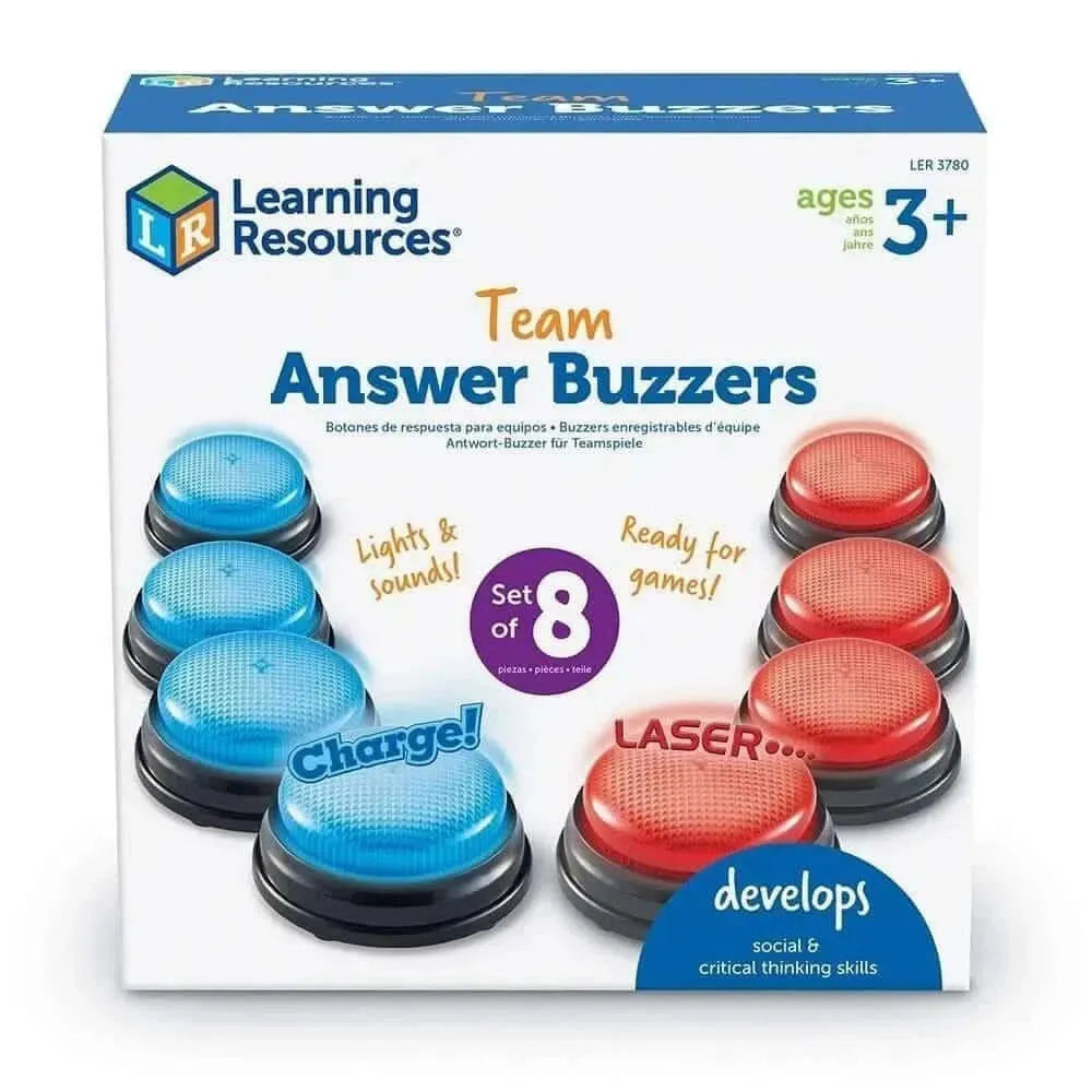 Learning Resources Team Answer Buzzers-Learning Resources Team Answer Buzzers