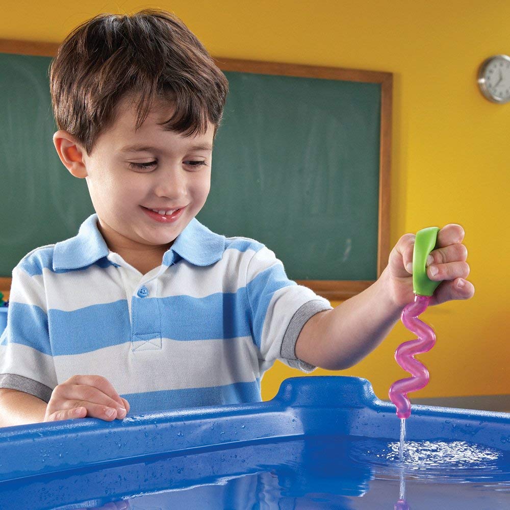 Learning Resources Twisty Droppers, With Twisty Droppers, children can develop hand and finger muscle strength and fine-motor skills during water play. This set of 4 colourful droppers can be used in science activities, mark-making exercises,Messy Play games or during self-directed play. These fun Twisty Droppers are great for developing hand strength and fine motor skills in young learners! The pipette styled droppers are great fun for use during water play and bath time and can be used for a variety of sc