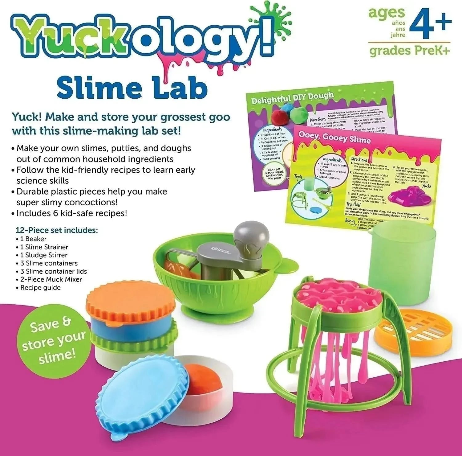 Learning Resources Yuckology Slime Lab-Learning Resources Yuckology Slime Lab