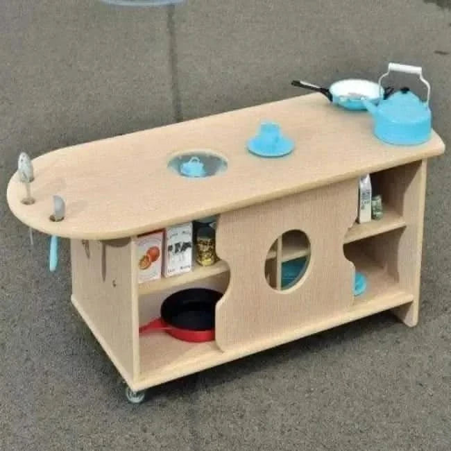 Leave Me Outdoor Mini Mess Around Kitchen - 420mm Height-Leave Me Outdoor Mini Mess Around Kitchen - 420mm Height