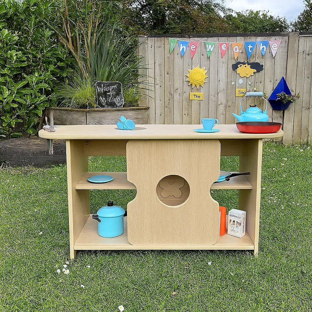 Leave Me Outdoor Mini Mess Around Kitchen - 420mm Height-Leave Me Outdoor Mini Mess Around Kitchen - 420mm Height