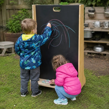 Leave Me Outdoors Children’s Easel outdoor nursery lifestyle scene 4