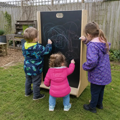 Leave Me Outdoors Children’s Easel outdoor nursery lifestyle scene 5