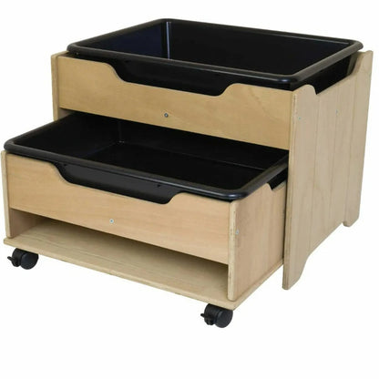 Leave Me Outdoors Sand and Water Duo with both tables open