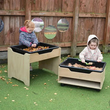 Leave Me Outdoors Sand and Water Duo in an early-years outdoor play area