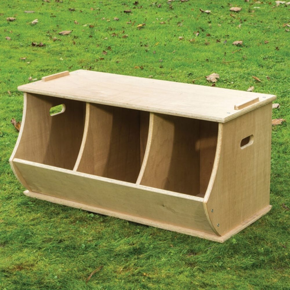 Leave Me Outdoors Triple Outdoor Store, The Leave Me Outdoors Triple Outdoor Store can be left outside at all times This Leave Me Outdoors Triple Outdoor Store unit provides a great way to keep all of your outdoor equipment neat and tidy when not in use. With the ability to stack two of the Leave Me Outdoors Triple Outdoor Store unit high when not in use you can have more storage options without using up to much of your space. Leave Me Outdoors Triple Outdoor Store The new 'Leave Me Outdoors' range is the b