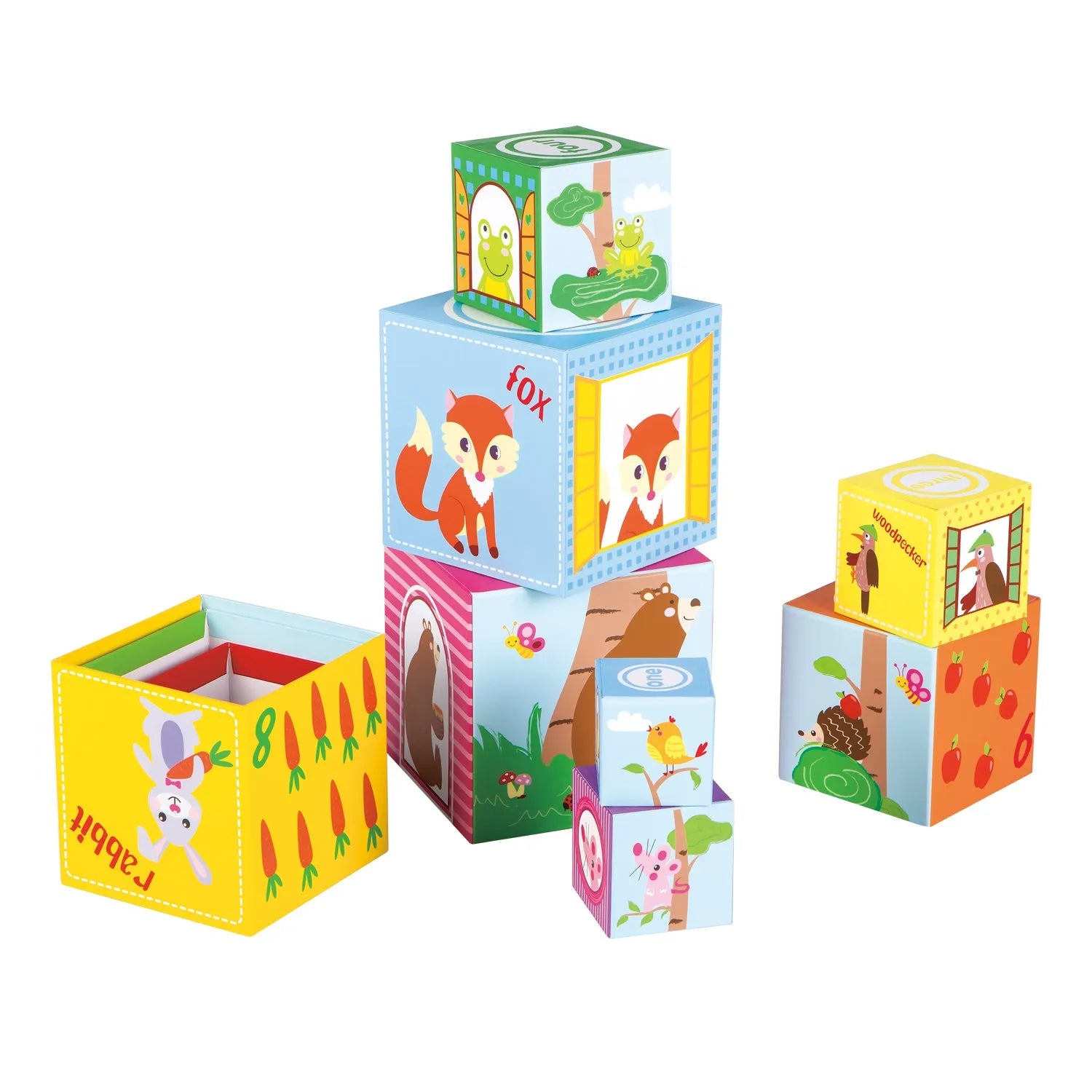 Lelin Stacking and Nesting Blocks-Lelin Stacking and Nesting Blocks