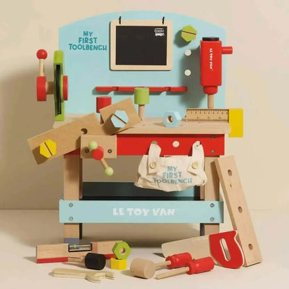 LeToy Van Wooden Tool Bench-LeToy Van Wooden Tool Bench